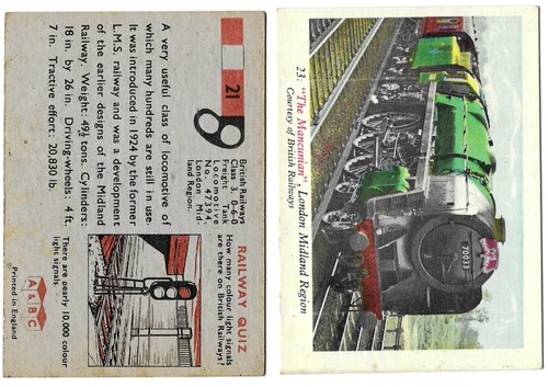 Railway quiz 1958 - a&bc,