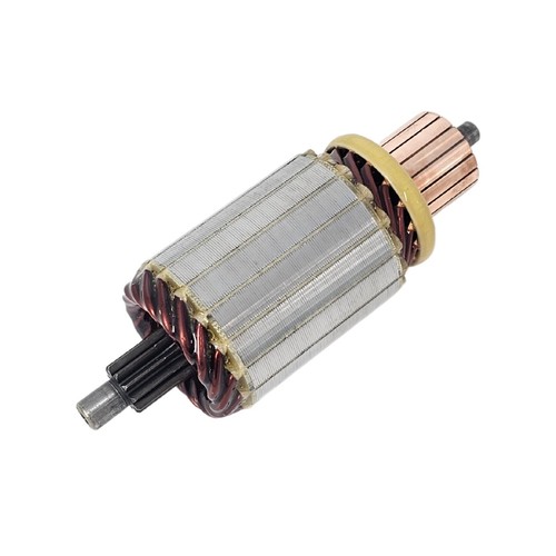 Starter motor armature - motor, stator