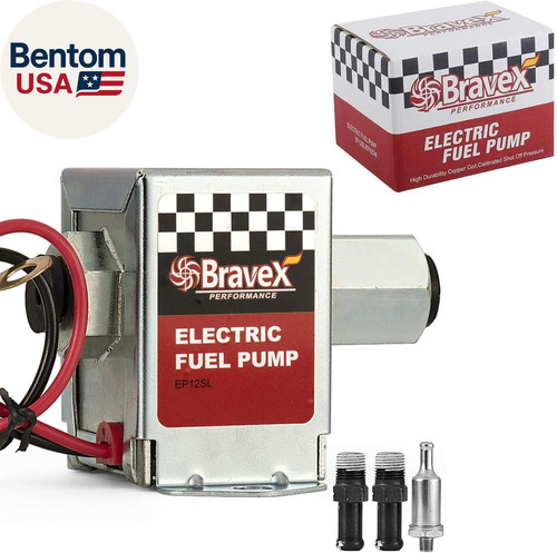 Inline electric fuel - electric, pump
